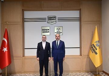 Türkiye Cumhuriyet Merkez Bankası Başkanı Karahan Başkan Altay'ı Ziyaret Etti