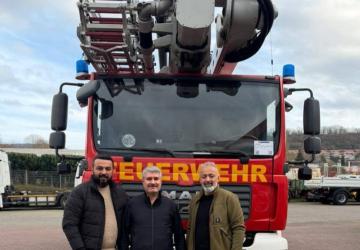 Besni Belediyesi itfaiye filosunu güçlendirdi