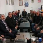 Özhan, Besni’de Siyasi Parti ve STK başkanlarını ziyaret etti