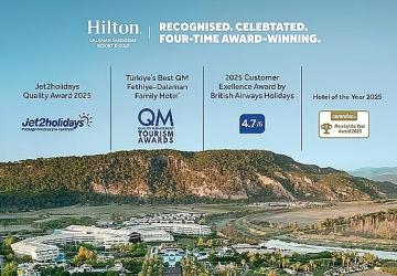 Mükemmellikle Tanınan, Tutarlılıkla Tanımlanan Bir Başarı Hikayesi: Hilton Dalaman Sarıgerme Resort & Golf'e Uluslararası Ödül Yağdı
