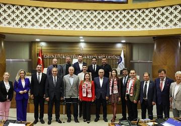 Antalya Büyükşehir Belediye Meclisi'nden Antalyaspor'a destek