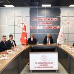 Vali Abdullah Küçük’ten İl Sağlık Müdürlüğü’ne ziyaret
