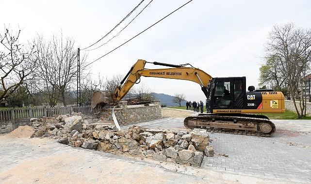 Osmangazi Belediyesi'nden Kaçak Yapılaşmaya Geçit Yok