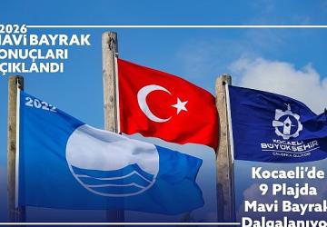 Kocaeli'de 9 plaja “Mavi Bayrak" gururu