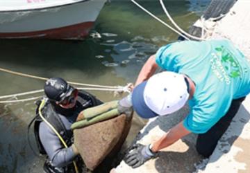 Yeni Foça'da denizden çıkanlar şaşırttı