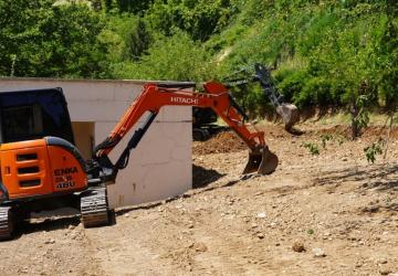 Kahta Belediyesi’nden Ebu Sadık Türbesi’nde kapsamlı peyzaj çalışması