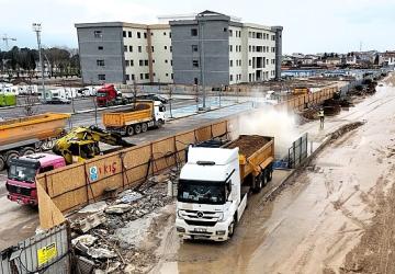 Körfezray'da trafik ve çevre için temizlik önlemi