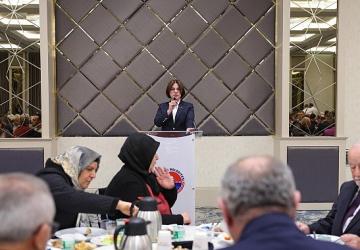 Başkan Köymen, şehit ve gazi aileleriyle iftar sofrasında buluştu