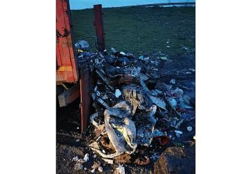 Kaçak döküme suçüstü