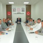 Milli Eğitim Müdürlüğünde haftalık değerlendirme ve koordinasyon toplantısı yapıldı