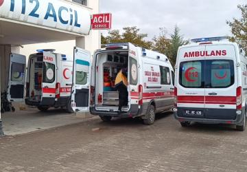 Besni’de trafik kazası: 2 yaralı