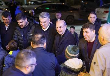 Başkan Pekyatırmacı Kibrit Camii'nde vatandaşlarla bir araya geldi