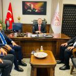 Çelikhan Kaymakamı ve Samsat Belediye Başkanı Hastane Ziyareti