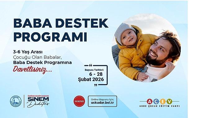 Üsküdar Belediyesi “Baba Destek Programı"nı Faaliyete Geçiriyor