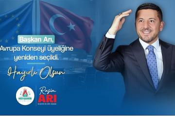 Başkan Arı; Avrupa Konseyi Üyeliğine Yeniden Seçildi