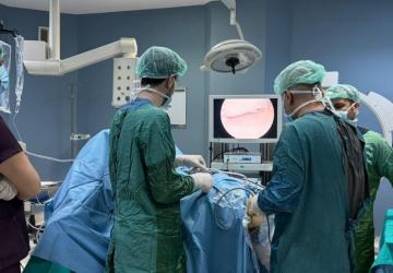 Kahta Devlet Hastanesi’nde artroskopik menisküs ameliyatı yapıldı