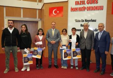 ‘Peygamber Efendimizin Hayatı’ yarışmasında il birincisi Sincik’ten