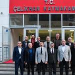 Hüseyin Özhan Çelikhan’da temaslarda bulundu