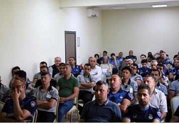 Büyükşehir Zabıtası'na olay yeri yönetimi eğitimi