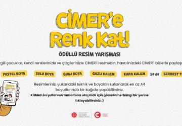 CİMER çocukların ellerinde renklenecek
