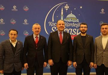 Başkan Büyükakın, iftarda Kuzey Makedonya'daydı