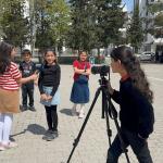 Adıyaman’da 23 Nisan etkinliklerinde öğrenciler gazeteci oldu - Videolu Haber