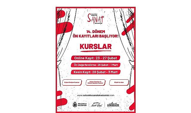 Selçuklu Sanat Akademisi'nde 14. Dönem Ön Kayıtları Başladı