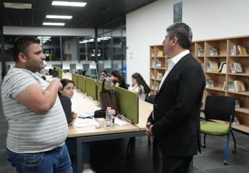 Başkan Tutdere’den kütüphane ve bilim merkezi ziyareti