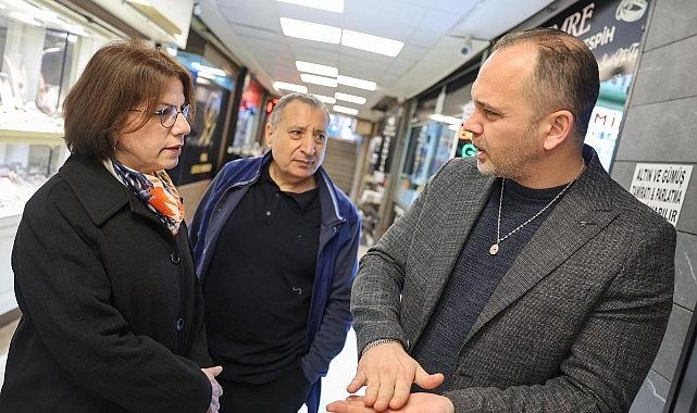 Başkan Köymen Bağlarbaşı'nda vatandaşların sorunlarını dinledi