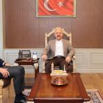 Adıyaman Valisi Dr. Osman Varol, Milletvekili İshak Şan’ı kabul etti