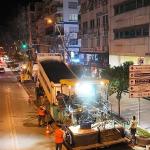 Büyükşehir Belediyesi'nin asfalt çalışmaları sürüyor