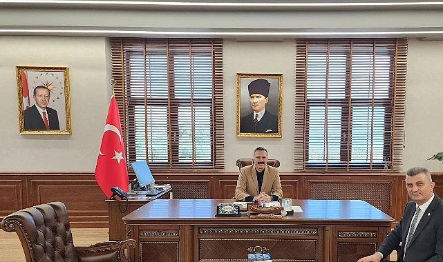Başkan Sezer'den Kaymakam Gültekin'e Hayırlı Olsun Ziyareti