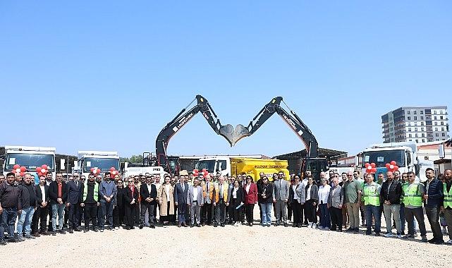 Nilüfer Belediyesi'nin yeni araçları yollarda