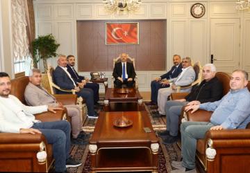 ATSO’dan Vali Abdullah Küçük’e hayırlı olsun ziyareti
