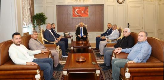 ATSO’dan Vali Abdullah Küçük’e hayırlı olsun ziyareti