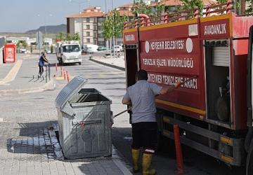Nevşehir'in Bütün Mahallelerinde Temizlik Seferberliği Başladı