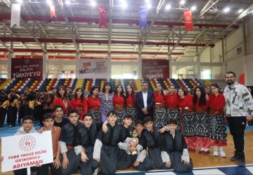 Adıyaman’da Kulüpler Arası Halk Oyunları Yarışmaları Tamamlandı