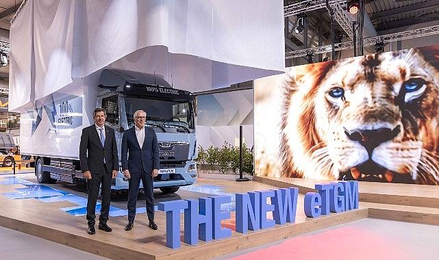 MAN eTGM'nin dünya prömiyeri Transpotec Logitec fuarında gerçekleşti