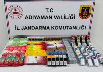 Adıyaman’da kaçak sigara operasyonu: 1 Gözaltı