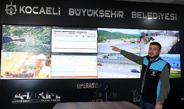 Büyükşehir'in stratejik üssü kenti 7/24 takip ediyor