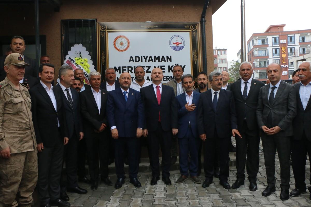 Adıyaman Merkez ve Köy Muhtarları Derneği Hizmet Binası açılışı gerçekleştirildi - Videolu Haber