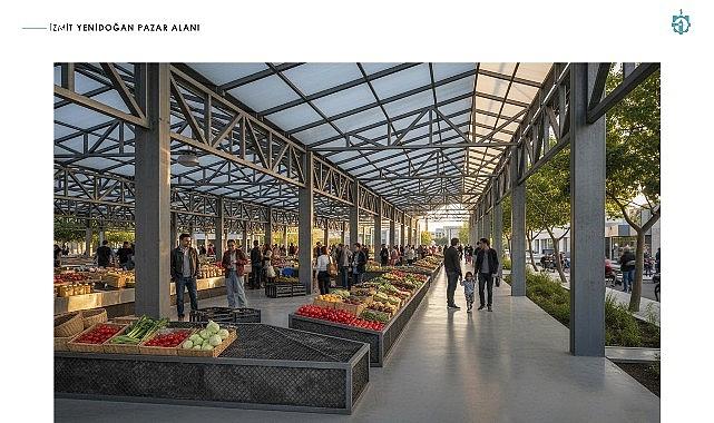 İzmit Yenidoğan'a modern kapalı pazar alanı geliyor