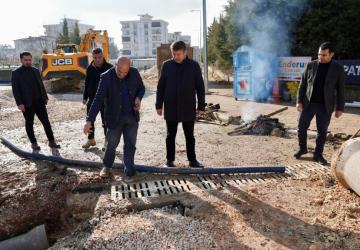 Üçüncü Çevre Yolu baştan sona yenileniyor: Başkan Tutdere çalışmaları yerinde inceledi
