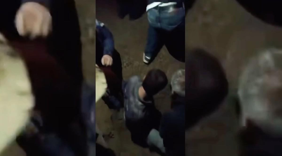 Kum birikintisine sıkışan işciyi itfaiye ekipleri kurtardı!