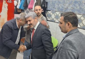 Reşit Alkan’dan esnafa bayram tebriği
