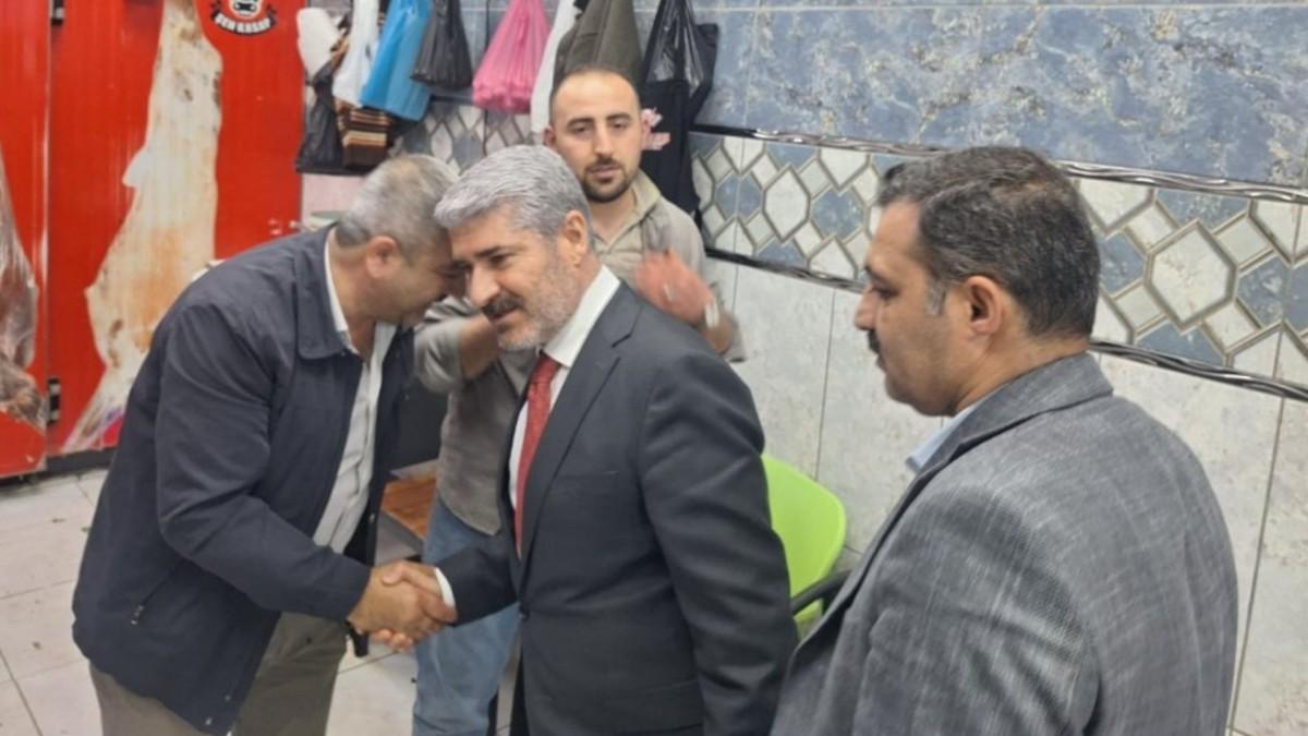 Reşit Alkan’dan esnafa bayram tebriği