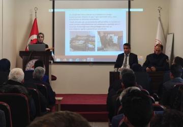 Kahta’da su ürünleri av yasağı öncesi bilgilendirme toplantısı