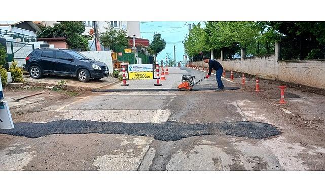Kandıra Kumcağız sahil yoluna bakım