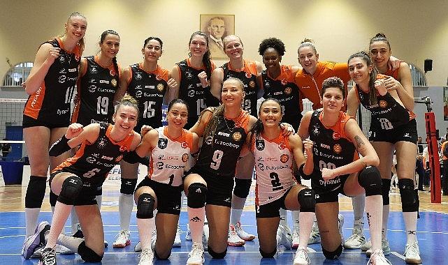 Aydın deplasmanında 3 puan Eczacıbaşı Dynavit'in