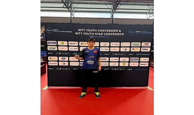 Team Akfen İnşaat Sporcusu Olan Milli Masa Tenisçi Görkem Öçal'dan Tarihi Başarı